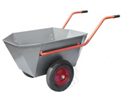 Тачка строительная садовая двухколесная 200 л, 240 кг, 2 пневмоколеса, ТХП