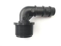 Соединитель угловой наружная резьба 3/4" - шланг 16мм