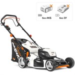 Газонокосилка аккумуляторная DAEWOO DLM 5040 Li-S (40В, 48 см, 3 в 1, самоходная, без АКБ)