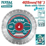 Диск алмазный по бетону 405x12x25,4 мм TOTAL
