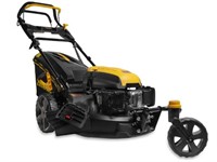 Газонокосилка бензиновая CHAMPION LMZ5130/1 с поворотным колесом (4,1 л.с., шир. 51 см, самоходная, мульчир., стальн.корпус, травосборник 65 л)