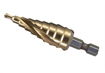Сверло ступенчатое HSS TiN с спиральным желобком, 4-20, 1/4" MAKITA