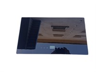 Декоративное стекло для вытяжки черного цвета с ИК датчиком и платой управления