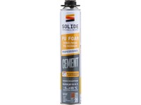Клей-пена полиуретановая професс. SOLIDE Cement (850 мл)