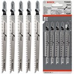 Пилка лобзиковая по дереву 117 мм T234X (5 шт.) BOSCH (пропил с толстой и тонкой стенкой, быстрый рез в материале любой толщины)