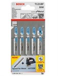 Пилка для лобзика T121BF Speed for Metal (5 шт) BOSCH