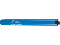 Коронка алмазная 46мм железобетон BULL, L450мм, 1 1/4", микроудар, сухое сверление