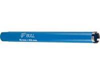 Коронка алмазная 46мм железобетон BULL, L450мм, 1 1/4", мокрое сверление