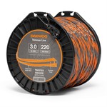 Леска для триммера (3,0 мм, 220 м, витой квадрат) DAEWOO