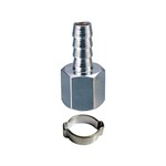 Переходник FUBAG 1/4 "F - елочка 8 мм с обжимным кольцом