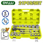 Набор головок 3/4 " DYLLU  (21 шт)