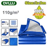 Тент укрывной 110 г/м 3х3м DYLLU