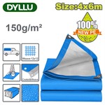 Тент укрывной 150г/м 4х6м DYLLU
