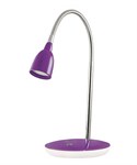 Светильник светодиодный настольный 4 Вт PTL-1215 фиолетовый JAZZWAY