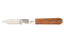 Нож монтерский, деревянная рукоятка TopTools