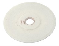 Круг точильный Ø200х16х32 мм, 25A тарельчатый, зерно 40, белый, для настольных шлифмашин, LUGA (упак/2 шт)