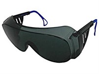 Очки открытые СОМЗ О-45-В-1 ВИЗИОН серый PL (PL - ударопрочное стекло с защитой от истирания и царапин, светофильтр - серый 5-2,5)