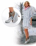 Чехлы грязезащитные для женской обуви на каблуках, размер XL (р-р 38-29)