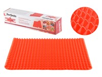 Коврик для выпечки и жарки силиконовый Pyramid Mat, 40 x 29 см, красный, PERFECTO LINEA 