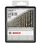 Набор сверл по металлу, Robust Line HSS-Co 13шт 1,5-6,5 мм, BOSCH