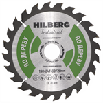 Диск пильный Hilberg Industrial Дерево 190*30/20*24Т