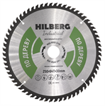 Диск пильный Hilberg Industrial Дерево 250*30*64Т