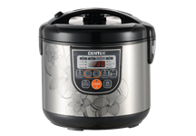 Мультиварка Centek CT-1498 Ceramic (чёрный/сталь,700 Вт, 5.0 л, керамическое покрытие чаши, 10+28 программ, мультишеф)