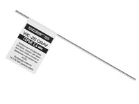 Электрод вольфрамовый серый SOLARIS WC-20, Ф 2,4 мм, TIG сварка - 1 шт.