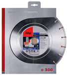 Алмазный диск (по бетону) Universal Pro 300х2,8х25,4 мм, 30 сегментов, FUBAG