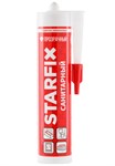 Герметик силиконовый санитарный STARFIX Sanitary Silicone (прозрачный) 260 мл