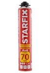 Пена монтажная профессиональная всесезонная STARFIX Foam Pro Plus 70 (890мл) (Выход пены до 70 литров)