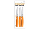 Набор ножей столовых 3 шт. оранжевый Functional Form Fiskars 1014278