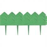 Бордюр "Кантри", 14 х 310 см, зеленый, Palisad