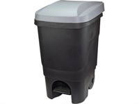 Контейнер для мусора 60 л., с педалью (серая крышка), IDEA