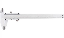 Штангенциркуль, 150 мм, цена деления 0.02 мм, точность 0,05 мм,металлический, с глубиномером Matrix