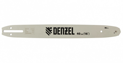 Шина для бензопилы 40 см (16"), шаг 3/8", паз 1.3 мм, 57 зв. Denzel  (для DGS-4516)