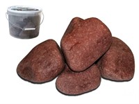 Камень для бани  Яшма, обвалованный, ведро по 10 кг, ARIZONE