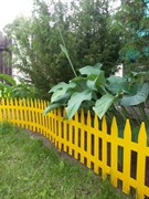 Садовый забор декоративный ГОТИКА