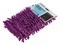Сменная насадка для швабры из шенилла, фиолетовая, PERFECTO LINEA - фото 103943