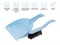 Щетка-сметка + совок (набор для уборки), Solid, голубой, PERFECTO LINEA - фото 104047