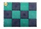 Коврик придверный Grаs (коврик-травка) черно-зеленый, 560х840 мм, BLABAR - фото 104057