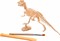 Набор для раскопок «ЮНЫЙ АРХЕОЛОГ» тиранозавр - фото 127721