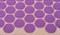 Коврик акупунктурный Нирвана 72*44 см, бежевый, фиолетовые шипы, премиум-серия, BRADEX - фото 127953
