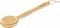 Щётка для сухого массажа из бамбука с щетиной кабана с ручкой 39 см - фото 128171