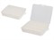 Органайзер для хранения мелочей с разделителями Keeplex Fiori M, 19х16х4,5 см, белое облако, BRANQ - фото 133392