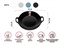 Тарелка-блюдо керамическая, 24х20.3х4.5 см, серия ASIAN, черная, PERFECTO LINEA - фото 134393