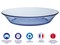 Тарелка глубокая суповая стеклянная, 195 мм, серия Lys Marine, DURALEX (Франция) - фото 134624