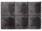 Коврик придверный, 43х64 см, "Травка", черный, PERFECTO LINEA - фото 142878