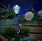 Светильник садовый на солнечной батарее "Хрустальный Цветок" LED RGB LAMPER (со встроенным аккумулятором, солнечной панелью, на колышке)