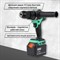 Дрель-шуруповерт аккумуляторная ударная Zitrek Green Impact 18V 063-4046 - фото 163822